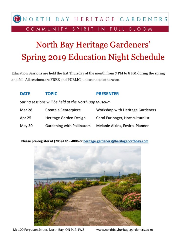hg spring 2019 education night sched
